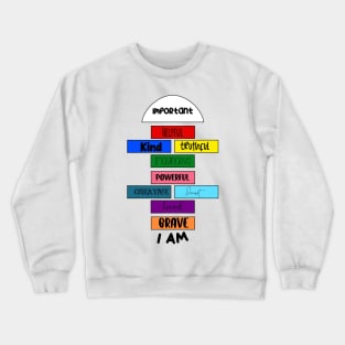 Motivational Hopscotch Crewneck Sweatshirt